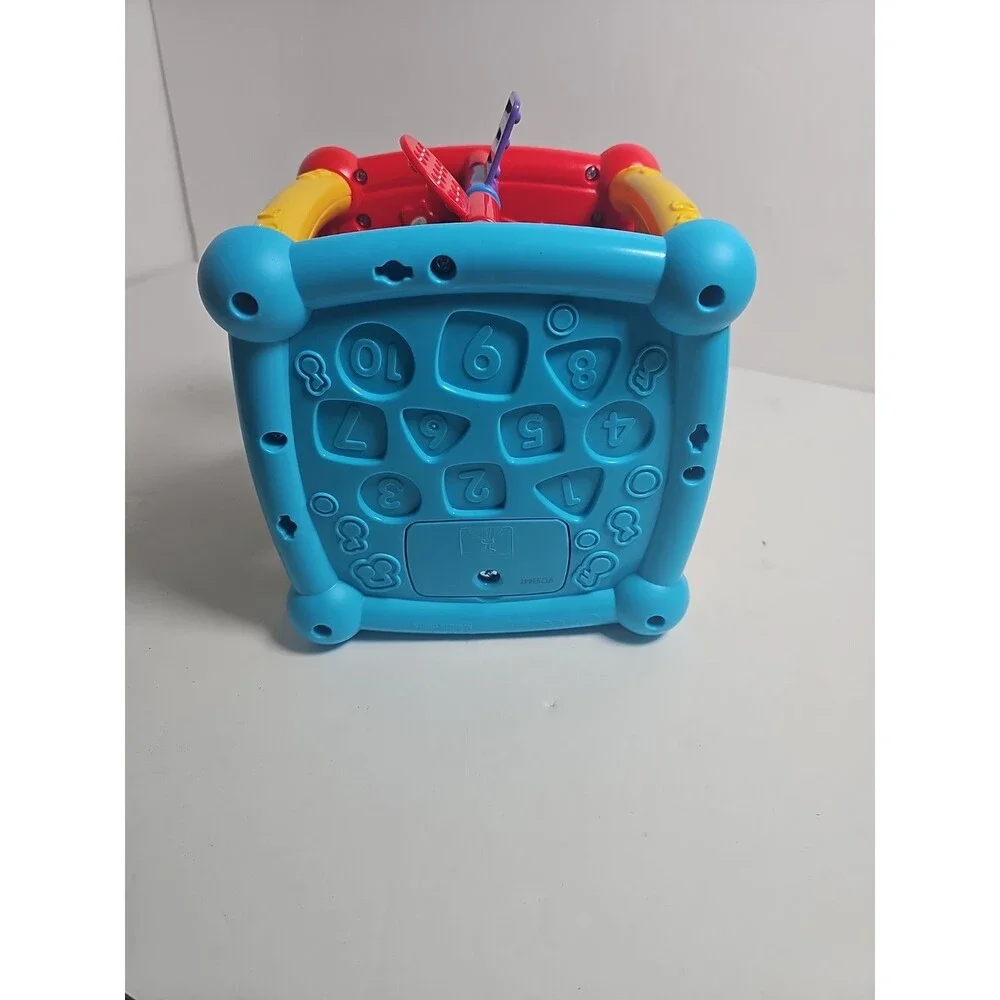 VTech Busy Learners Activity Cube Baby Toddler Educational Sensory WORKS GREAT!